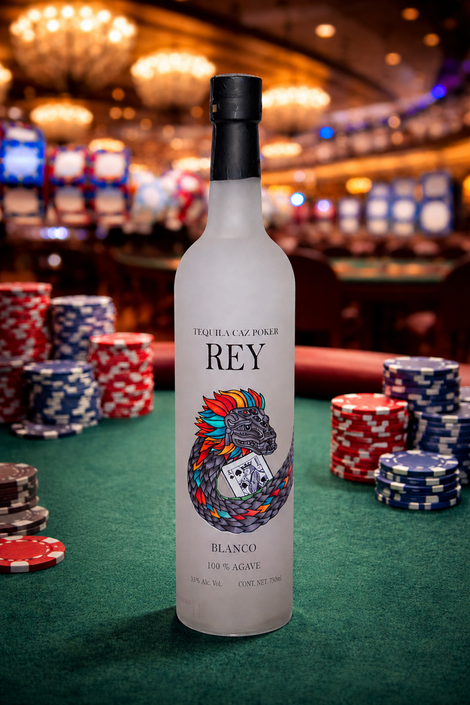 REY Tequila Blanco 35% Alc. Vol. 100% Agave 750 ML