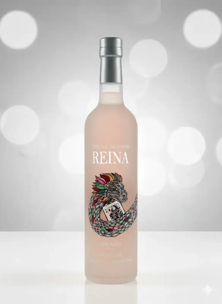 REINA Tequila Rosado Joven 35% Alc. Vol. 100% Agave 750 ML