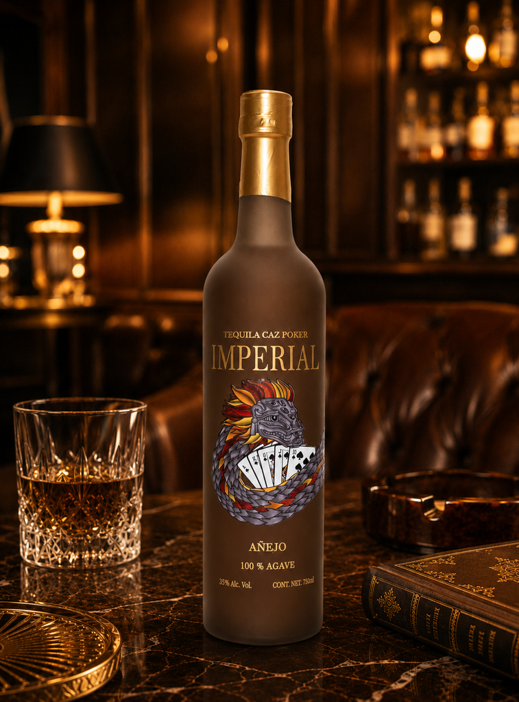 IMPERIAL Tequila Añejo 35% Alc. Vol. 100% Agave 750 ML