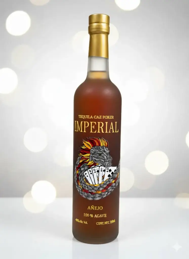 IMPERIAL Tequila Añejo 35% Alc. Vol. 100% Agave 750 ML