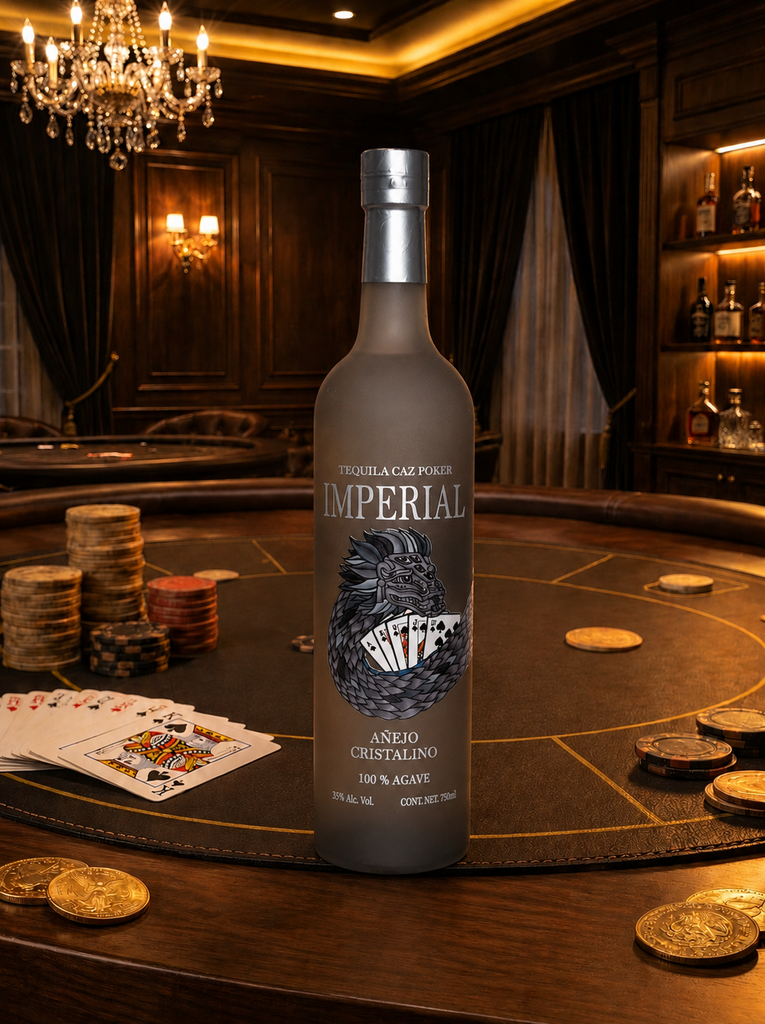 IMPERIAL Tequila Cristalino 35% Alc. Vol. 100% Agave 750 ML